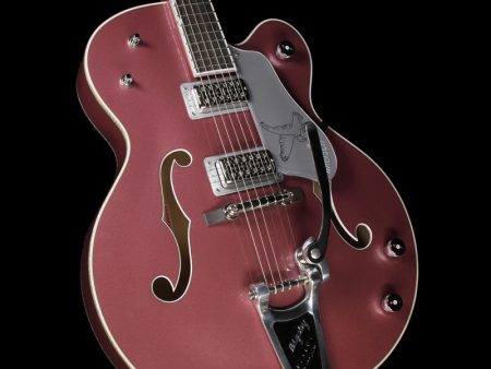 Gretsch G6136T-LTD15 Falcon Limited Edition Electric Guitar Rose Metallic Hot on Sale