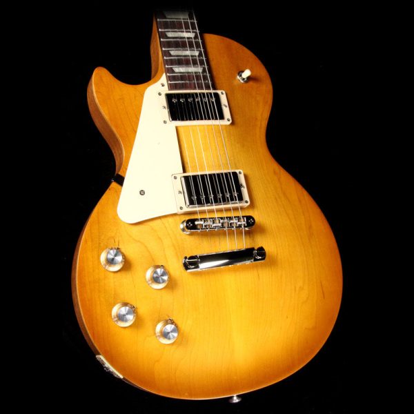 Gibson 2018 Les Paul Tribute Left-Handed Satin Faded Honey Burst Hot on Sale