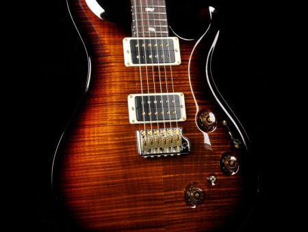 Paul Reed Smith Custom 24 Piezo Black Gold Burst Hot on Sale