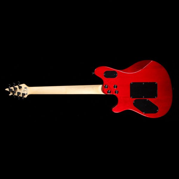 EVH Wolfgang Standard Electric Guitar Transparent Red Hot on Sale