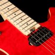 EVH Wolfgang Standard Electric Guitar Transparent Red Hot on Sale