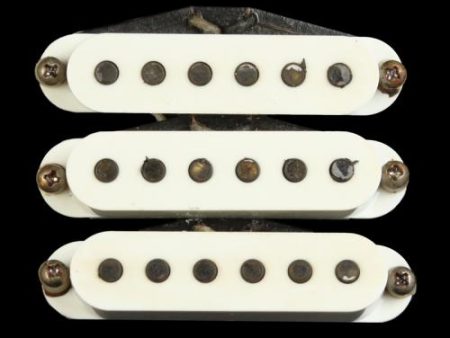 Bare Knuckle Apache Single Coil Pickup Set (Aged Parchment) Online Hot Sale