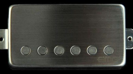 EMG 57 Humbucker Pickup (Brushed Steel) For Sale