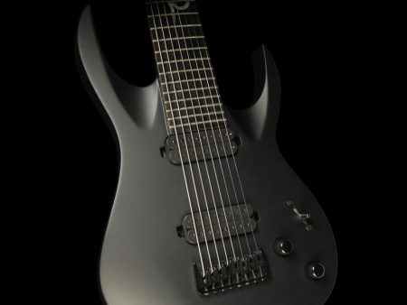 Washburn Parallaxe Ola Englund Signature Solar 180C 8-String Electric Guitar Carbon Black Online Hot Sale