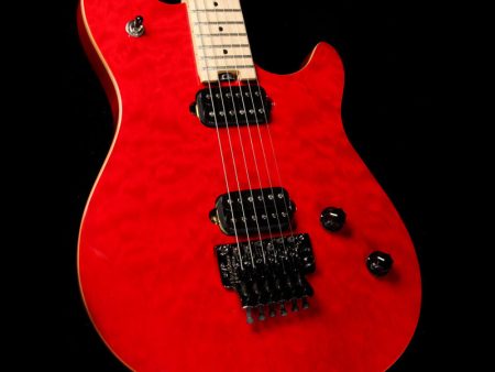 EVH Wolfgang Standard Electric Guitar Transparent Red Hot on Sale