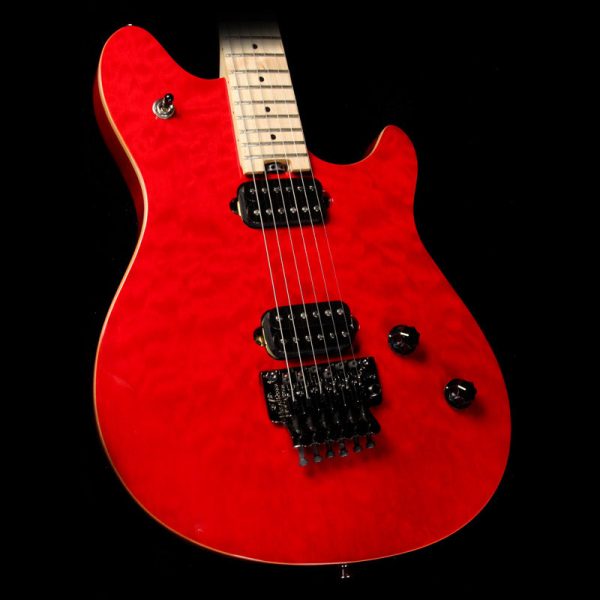 EVH Wolfgang Standard Electric Guitar Transparent Red Hot on Sale