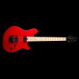 EVH Wolfgang Standard Electric Guitar Transparent Red Hot on Sale