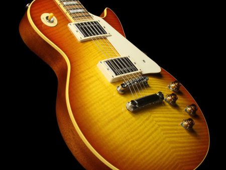 Used 2009 Gibson Custom Shop 1959 Les Paul Reissue Electric Guitar Iced Tea Online Hot Sale