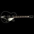 Used 2011 Gretsch G6128T-GH George Harrison Tribute Duo Jet Electric Guitar Aged Black Cheap