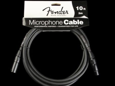 Fender Performance Series Microphone Cable (10 Foot) Discount