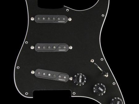 Fishman Fluence Loaded Pickguard Electric Guitar Pickup Set Black Sale