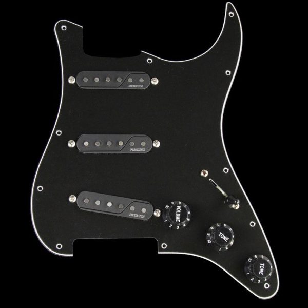 Fishman Fluence Loaded Pickguard Electric Guitar Pickup Set Black Sale