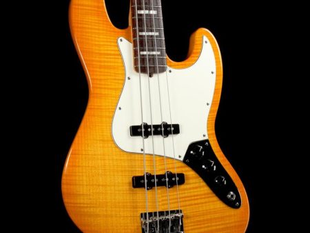 Fender Select Jazz Bass Amber Burst 2012 on Sale