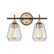 Villette 15  Wide 2-Light Vanity Light Online Hot Sale