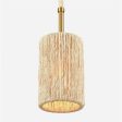 Abaca 5.25  Wide 1-Light Mini Pendant Discount