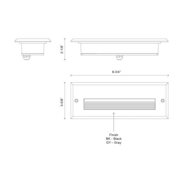 Newport 10  Exterior Wall Step Lights on Sale