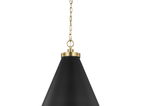 Wellfleet Large Cone Pendant For Cheap