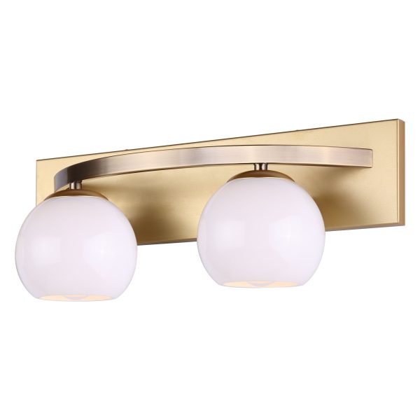 Monroe 2-Light Vanity Light For Discount