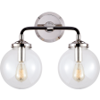 Bistro Double Light Curved Sconce on Sale