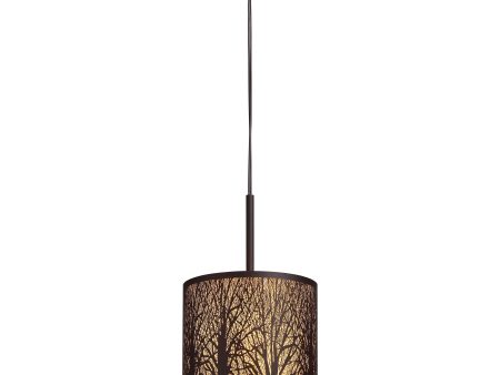 Woodland Sunrise 8  Wide 1-Light Mini Pendant Online