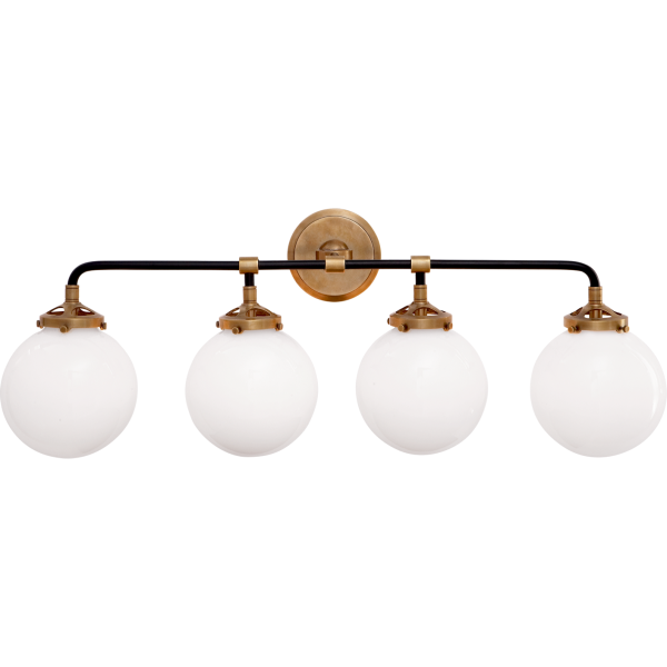 Bistro Four Light Bath Sconce Hot on Sale