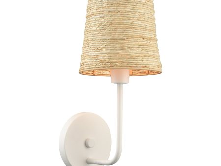 Abaca 15  High 1-Light Sconce Online Sale