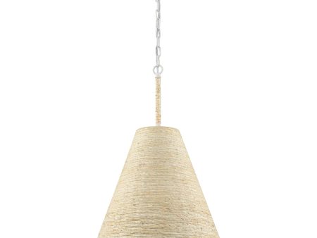 Abaca 17  Wide 1-Light Pendant Sale