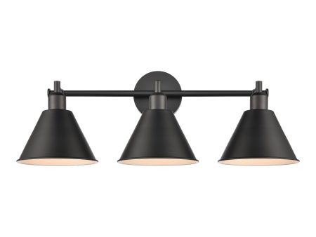 Abbington 27.5  Wide 3-Light Vanity Light Online now