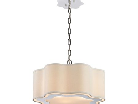 Villoy 18  Wide 3-Light Pendant For Cheap