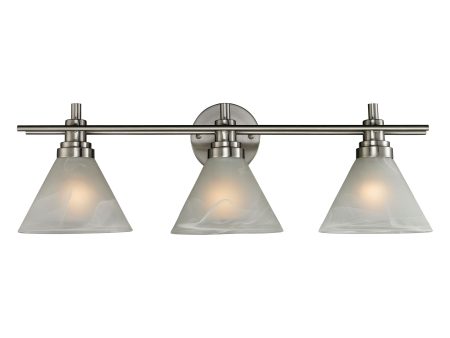 Pemberton 26  Wide 3-Light Vanity Light Hot on Sale