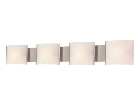 Pannelli 41  Wide 4-Light Vanity Light For Discount