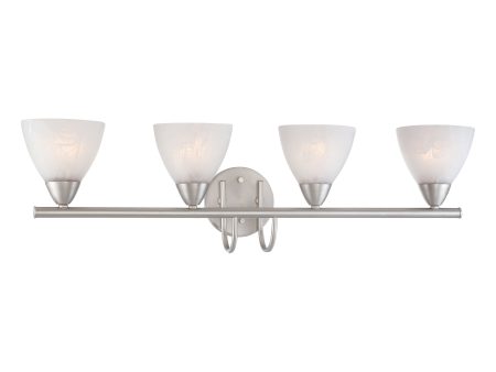 Tia 30.75  Wide 4-Light Vanity Light Hot on Sale