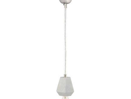 White Marble Hexagonal Hanging Lamp Online